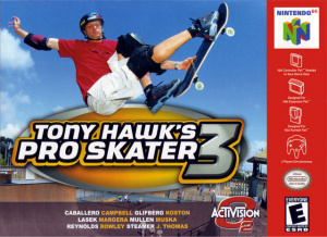 Tony Hawk's Pro Skater 3 sur N64