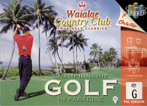 True Golf Classics : Waialae Country Club sur N64