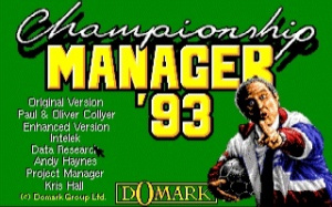 Championship Manager : l'origine (1992-1995)