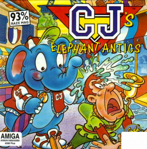 Cj's Elephant Antics sur Amiga
