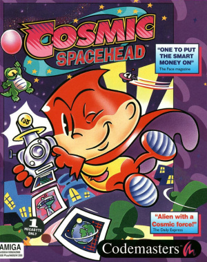 Cosmic Spacehead sur Amiga