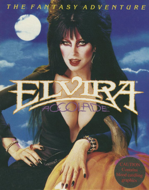 Elvira : Mistress of the Dark sur Amiga