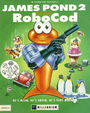 James Pond 2 : Codename RoboCod sur Amiga