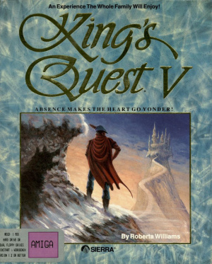 King's Quest V : Absence Makes the Heart Go Yonder! sur Amiga