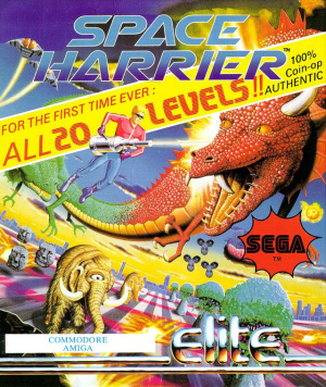 Space Harrier sur Amiga