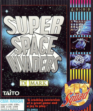 Super Space Invaders sur Amiga
