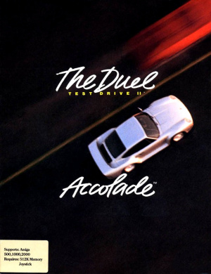 The Duel : Test Drive II sur Amiga