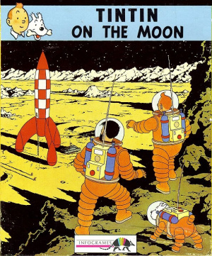 Tintin sur la Lune sur Amiga