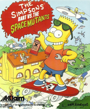 The Simpsons : Bart vs the Space Mutants sur Amiga