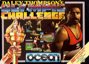 Daley Thompson's Olympic Challenge sur C64