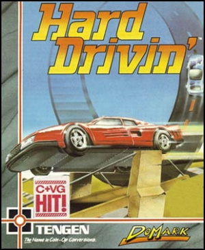 Hard Drivin' sur C64