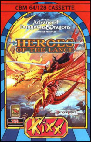 Heroes of the Lance sur C64