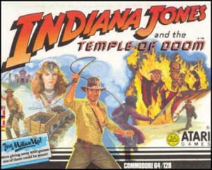 Indiana Jones and the Temple of Doom sur C64