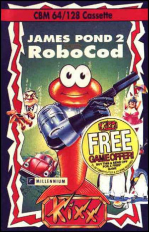 James Pond 2 : Codename RoboCod sur C64
