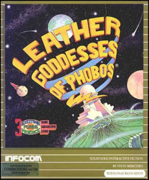 Leather Goddesses of Phobos sur C64