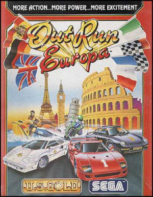 OutRun Europa sur C64