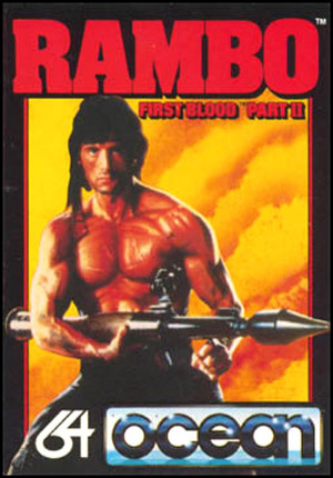 Rambo : First Blood Part II sur C64