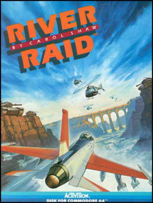 River Raid sur C64