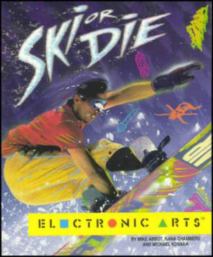 Ski or Die sur C64