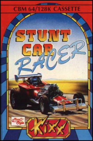 Stunt Car Racer sur C64
