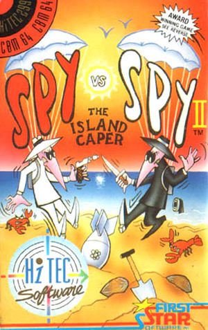 Spy vs Spy : The Island Caper sur C64