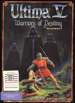 Ultima V : Warriors of Destiny sur C64