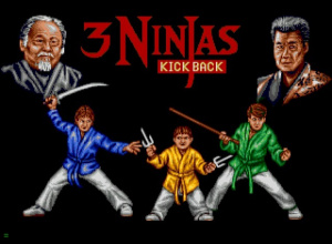 3 Ninjas Kick Back sur Mega-CD