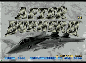 After Burner III sur Mega-CD