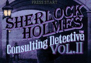Sherlock Holmes : Consulting Detective : Vol. II sur Mega-CD