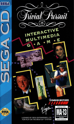 Trivial Pursuit : Interactive Multimedia Game sur Mega-CD