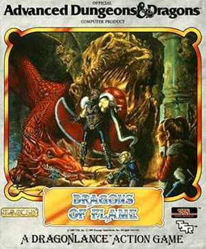 Dragons of Flame sur CPC