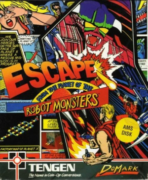 Escape from the Planet of the Robot Monsters sur CPC