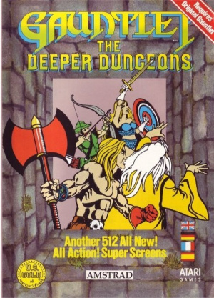 Gauntlet : The Deeper Dungeons sur CPC