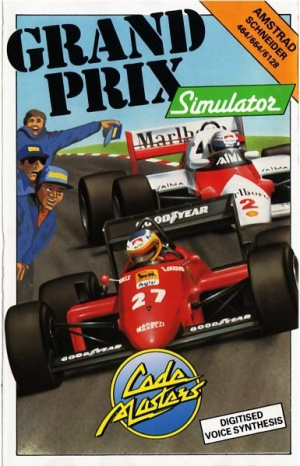 Grand Prix Simulator sur CPC