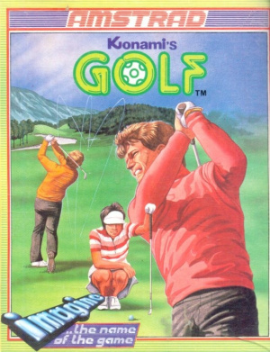 Konami's Golf sur CPC