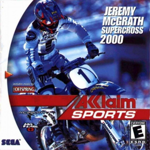 Jeremy McGrath Supercross 2000 sur DCAST