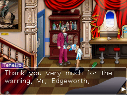 TGS 2009 : Images d'Ace Attorney Investigations : Miles Edgeworth