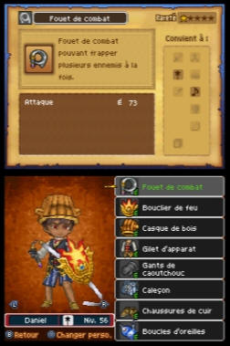 Images de la version française de Dragon Quest IX