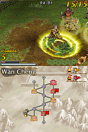 Images : Dynasty Warriors sur DS