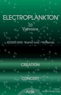 Images d'Electroplankton