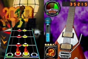 Le prochain Guitar Hero DS en images