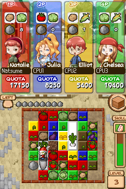 Un puzzle-game Harvest Moon sur DS