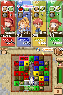 Un puzzle-game Harvest Moon sur DS