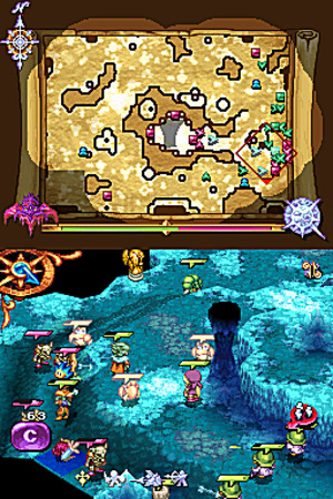 Images : Heroes Of Mana se la raconte sur DS
