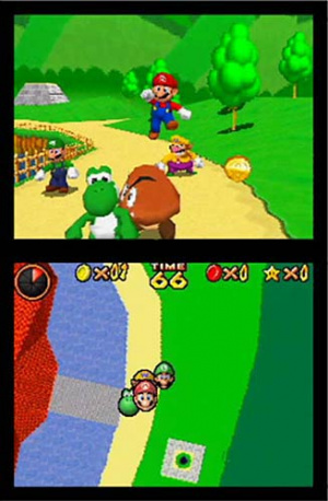 Super Mario 64x4 - Nintendo DS