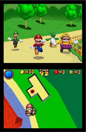 E3 : Un Super Mario 64 à 4 joueurs sur DS