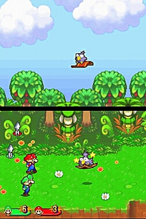 Mario & Luigi squattent la DS