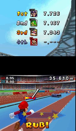 Images : Mario & Sonic s'affrontent sur DS