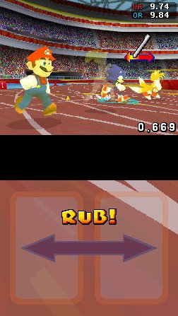 Images : Mario & Sonic s'affrontent sur DS