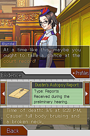 Images : Phoenix Wright Ace Attorney Justice For All